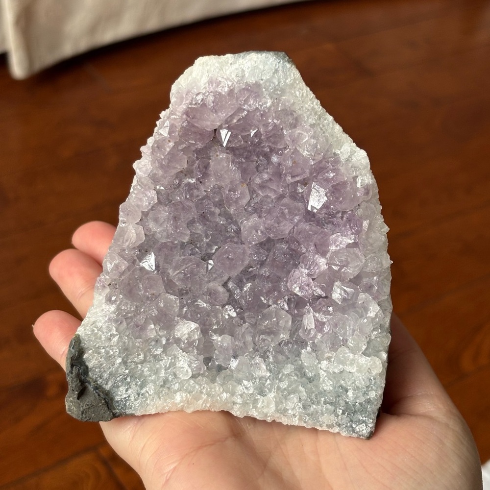 Amethyst Crystal with Quartz Freeform on Rough Base (💸 Bundle Crystals to Save!)